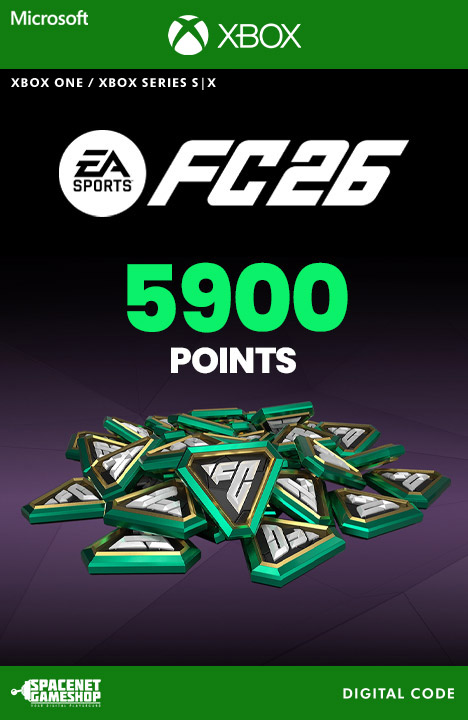 EA Sports FC 26 - XBOX CD-Key FC Points 5900 [GLOBAL]